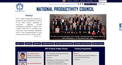 Desktop Screenshot of npcindia.gov.in